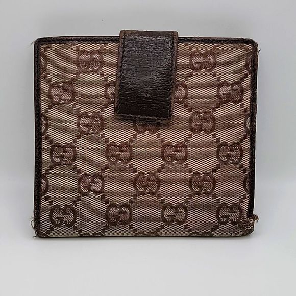 GUCCI BIFOLD CANVAS WALLET - Picture 2 of 9